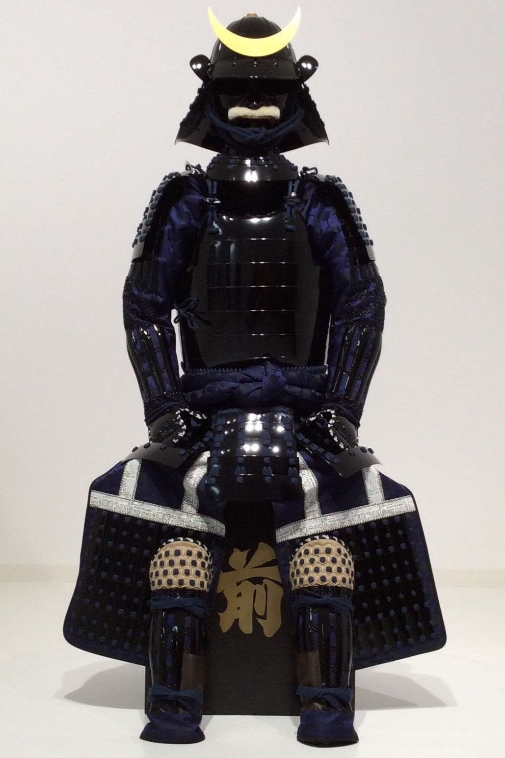 【O-065-1】濃紺糸威黒桶側二枚胴具足