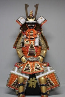 【O-004】金小札沢潟威二枚胴具足