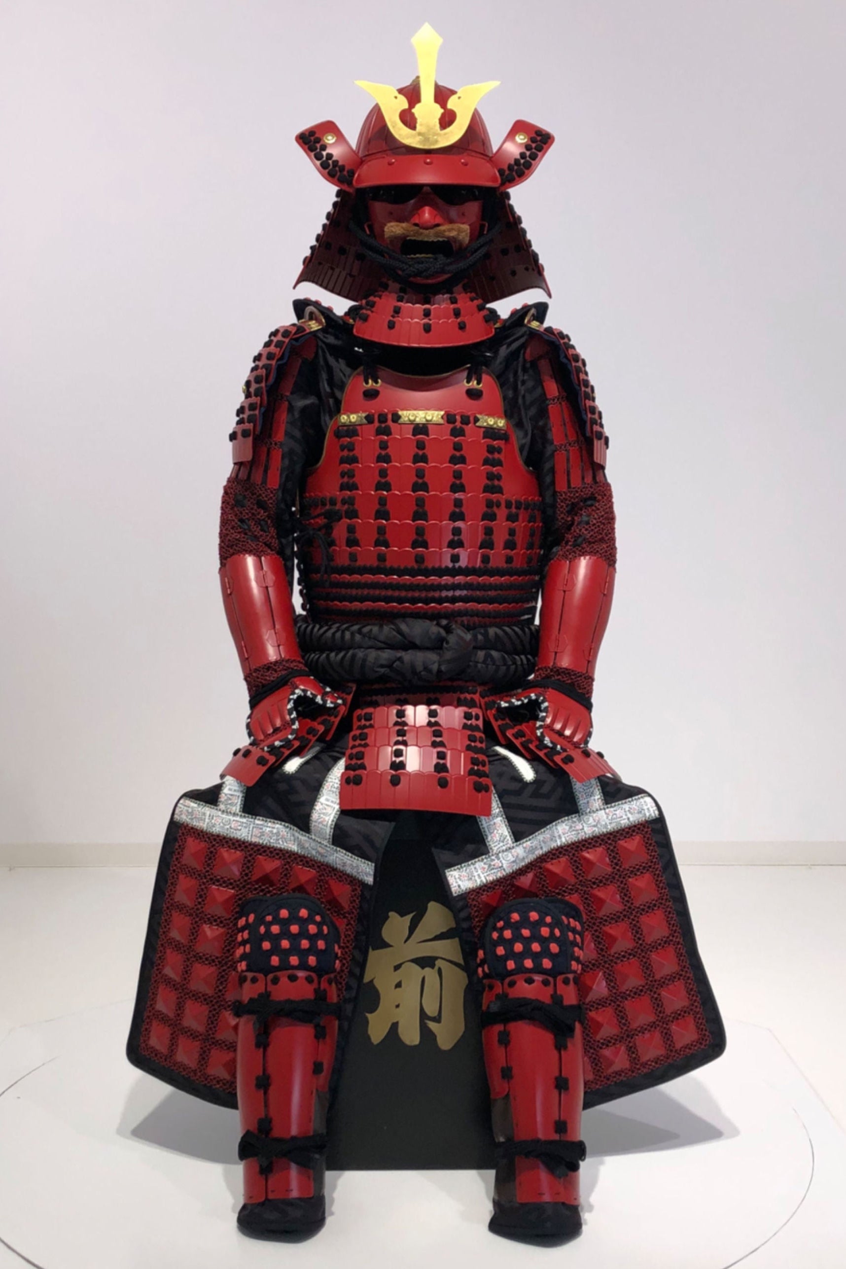 【O-033】黒糸威伊予腰取二枚胴具足(艶消し)