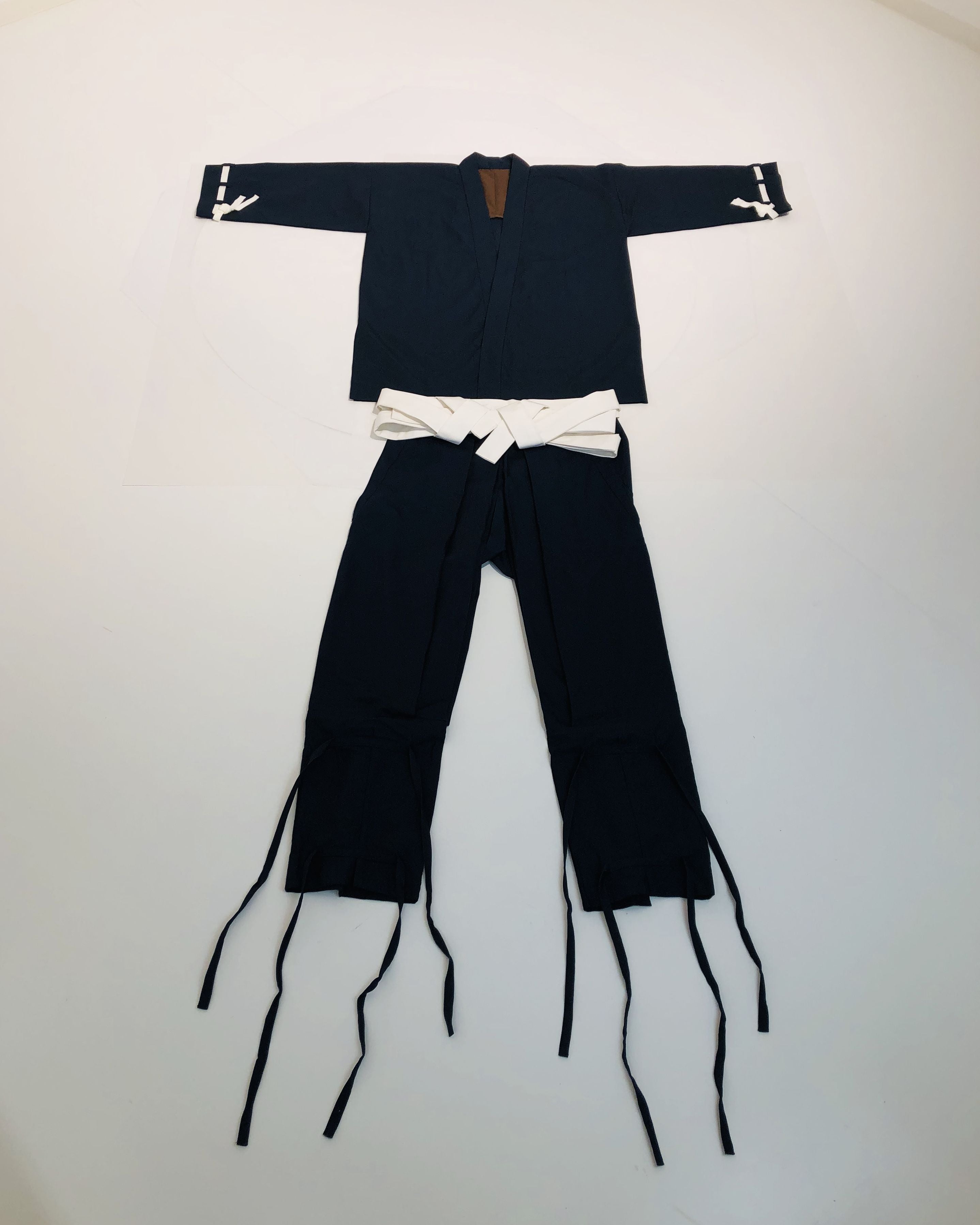 【B-032】鎧直垂・綿 (濃紺)