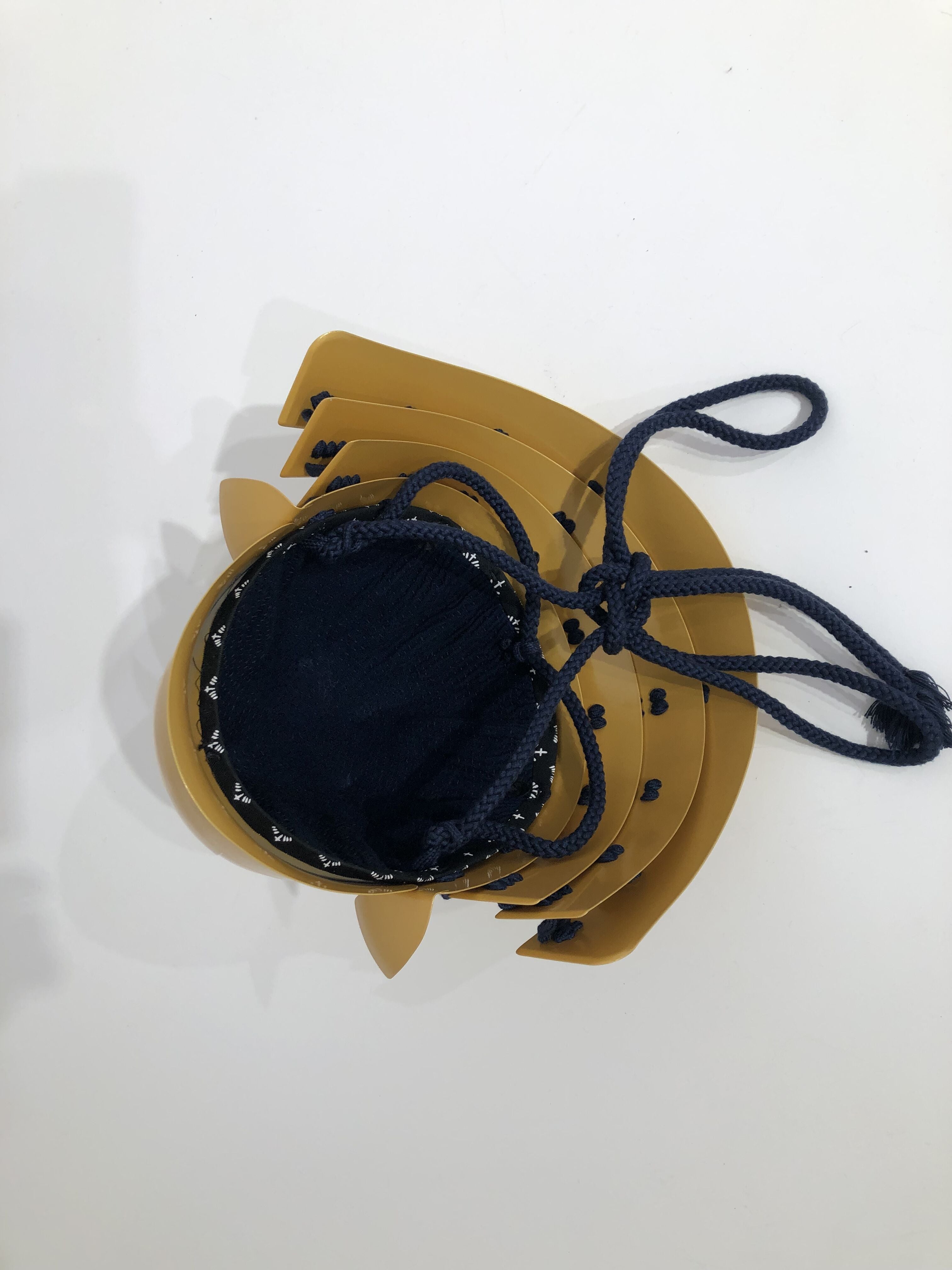 【Y-045-K】徳川家康金溜 頭形(梅)(兜のみ)