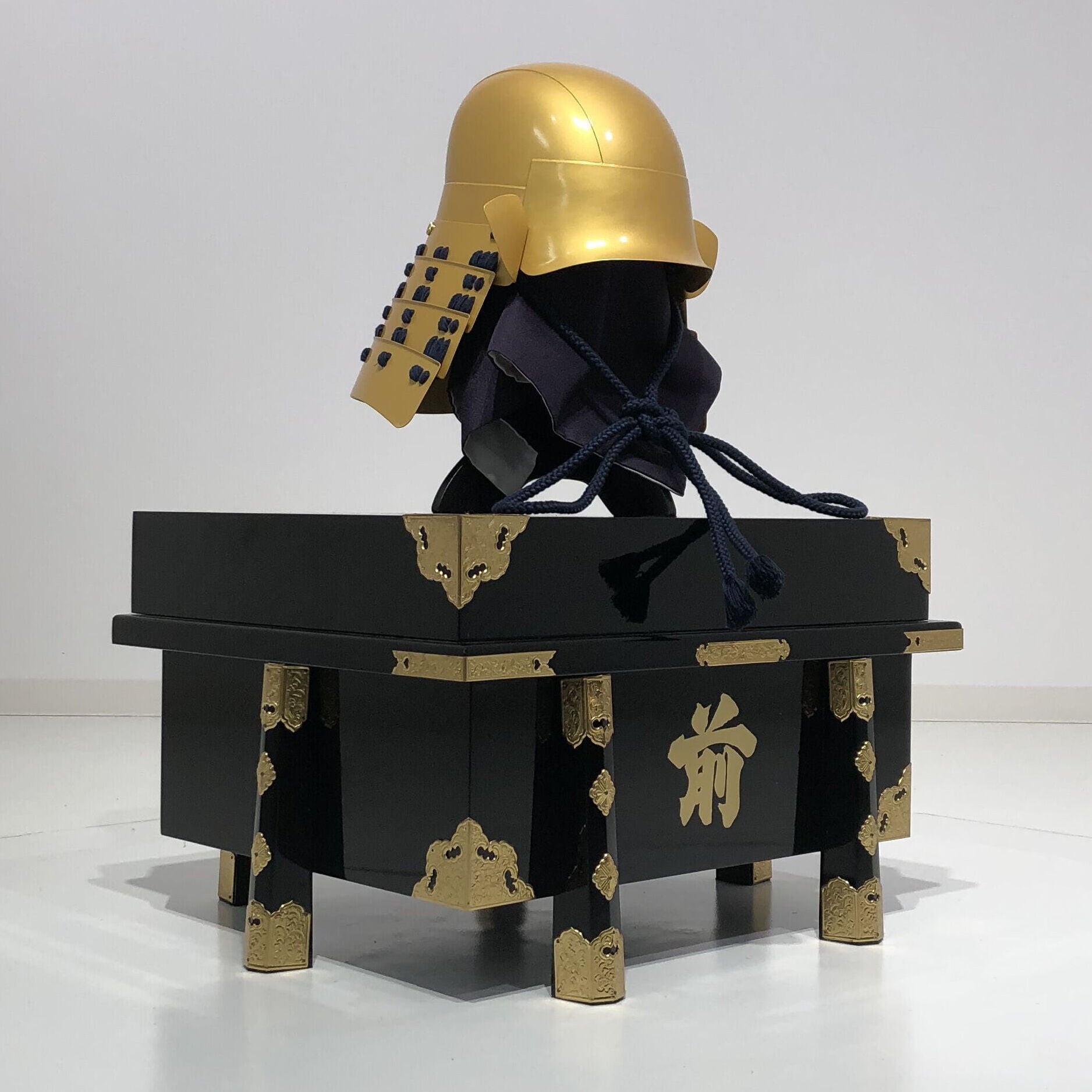 【Y-045-K】徳川家康金溜 頭形(梅)(兜のみ)