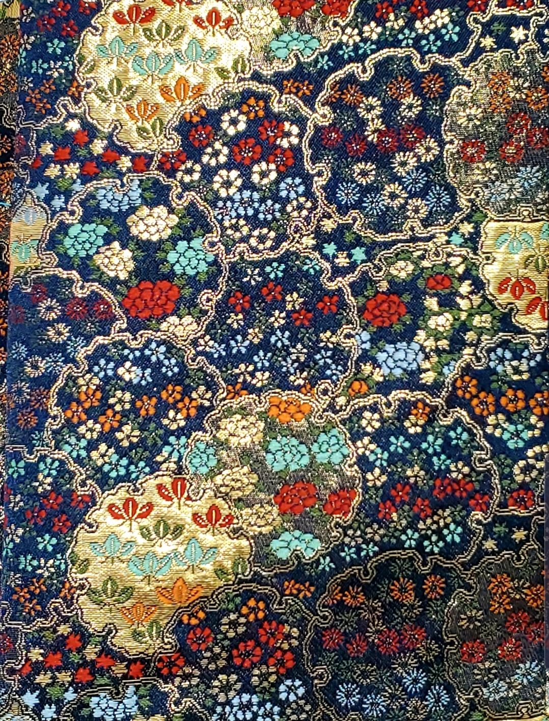 【B-031】鎧直垂・金襴 (紺系)