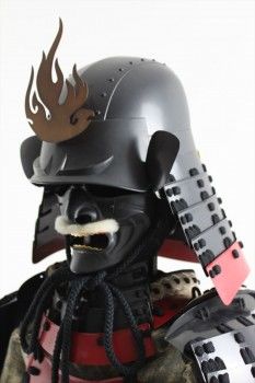 【O-067】黒糸威山道頭札二枚胴具足