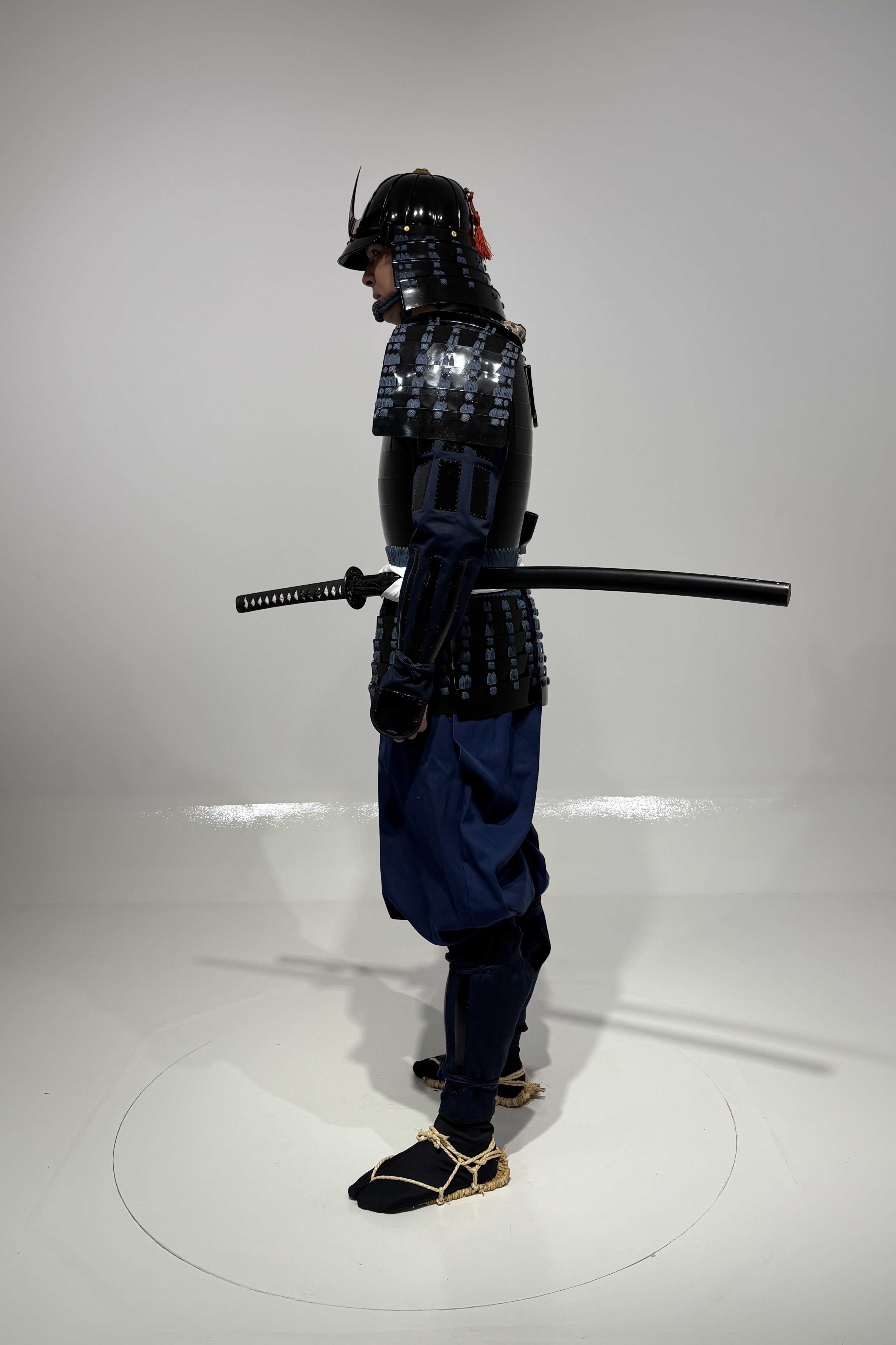 【L4-8】黒桶側胴具足 (レンタル)