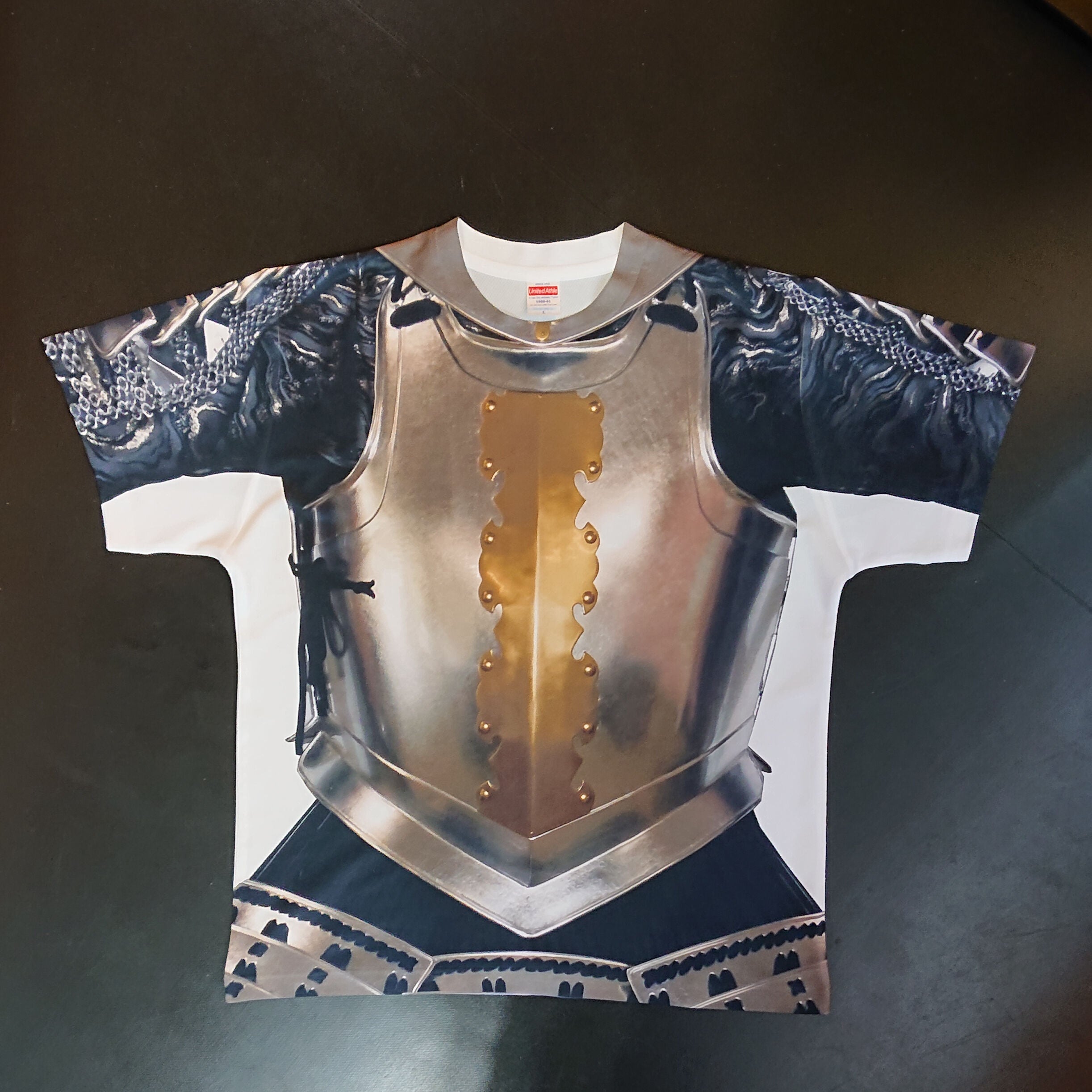 Military Commander T-shirt Oda Nobunaga Nanban Armor (adult size)