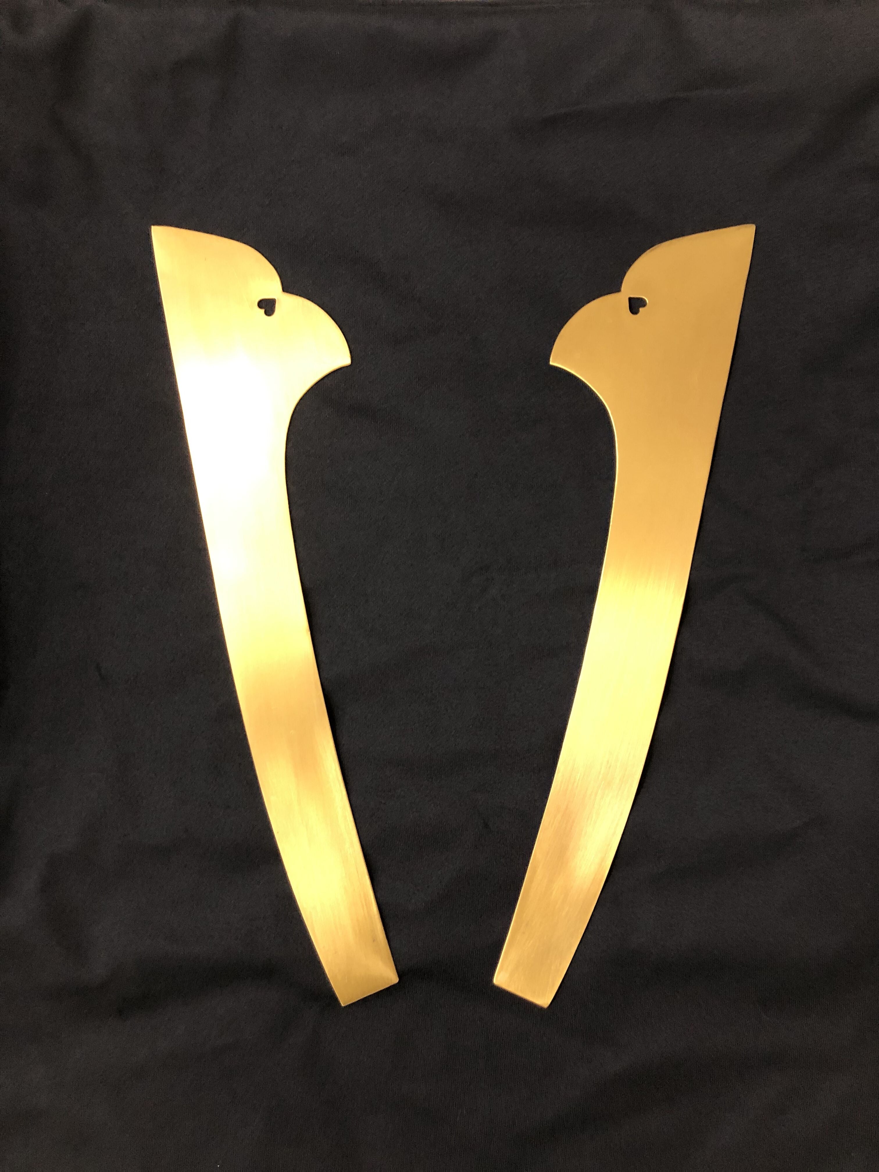 *Sales suspended [K-208-1] Front plate, hoe-shaped front plate