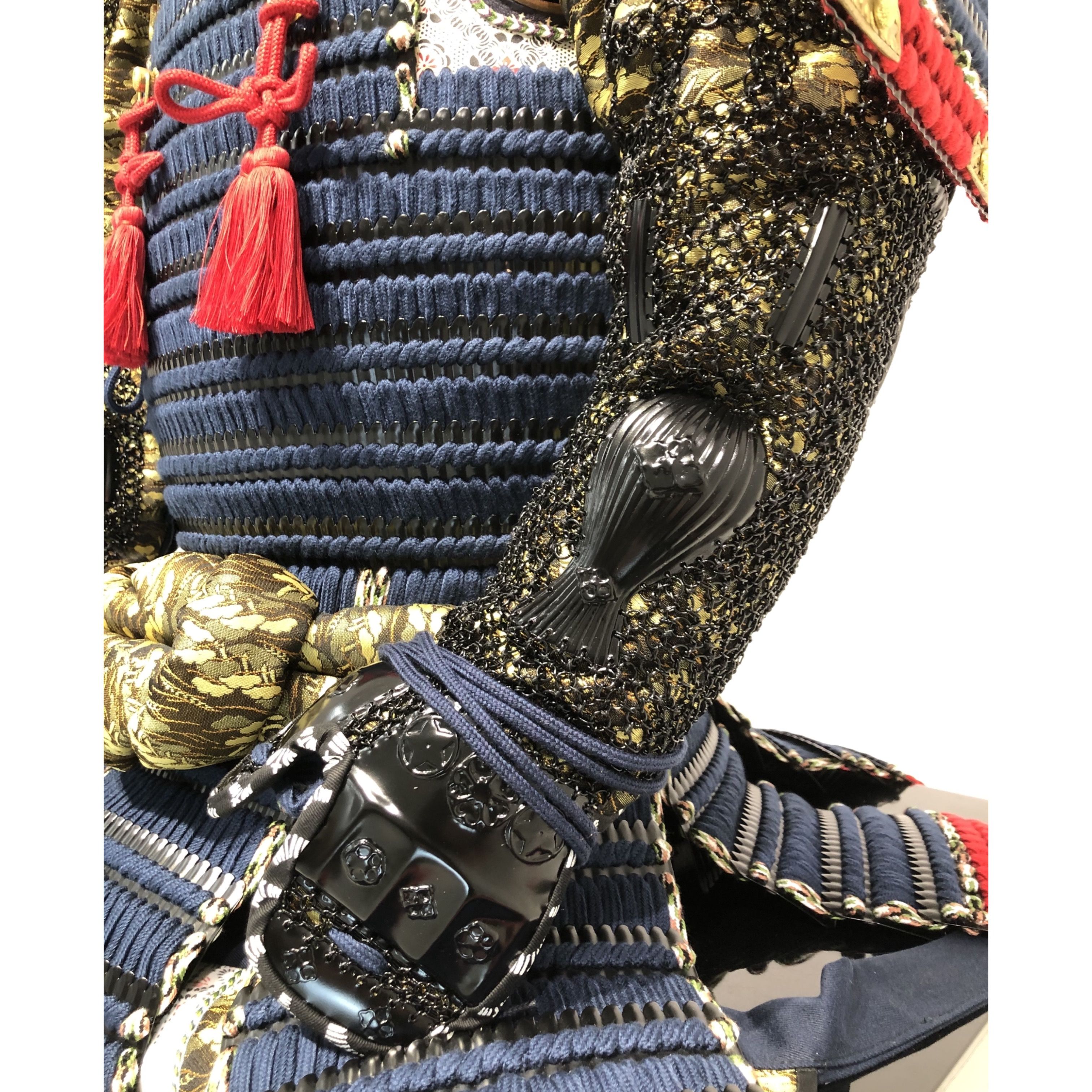 [O-013] Navy blue imitation wool double armor (matte finish)