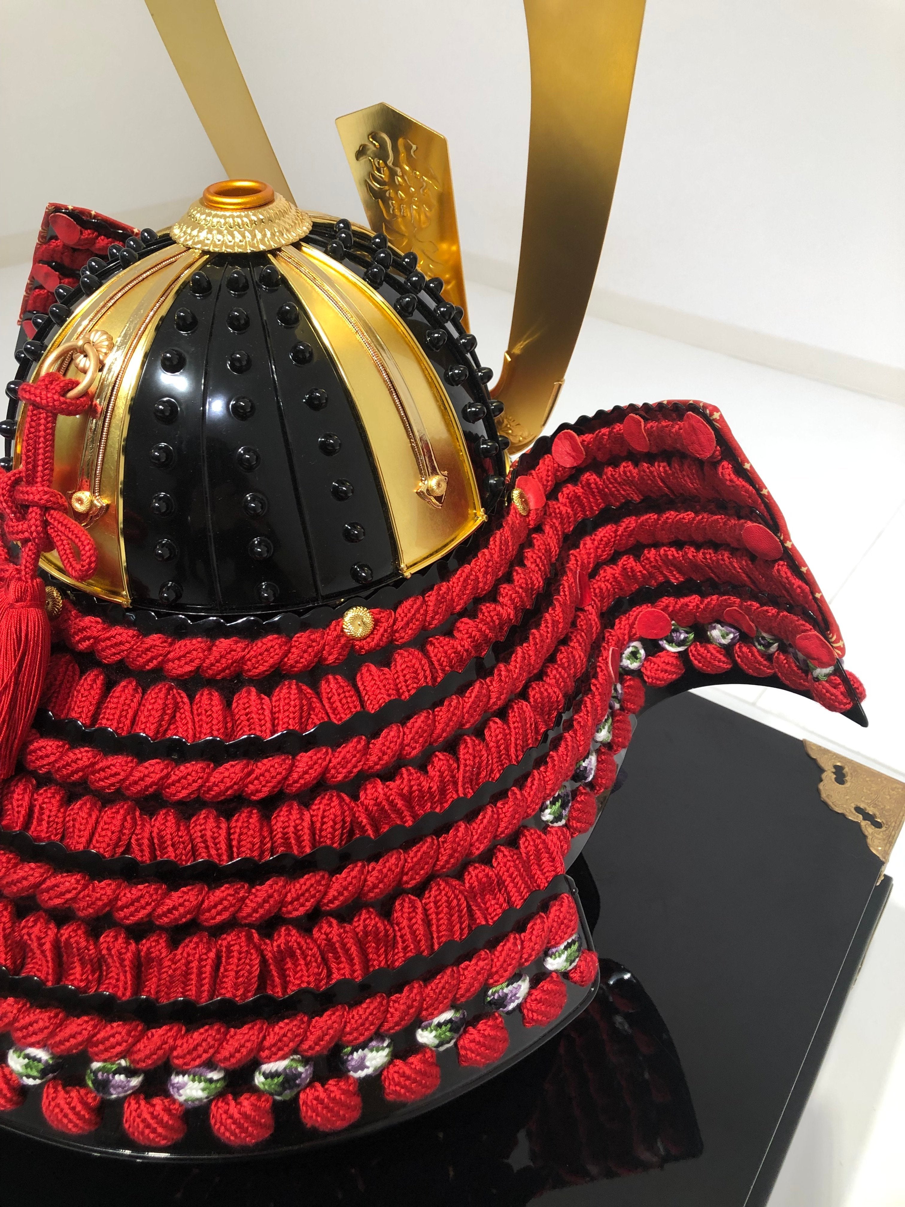 C-008-K】源義経 (子供用兜)