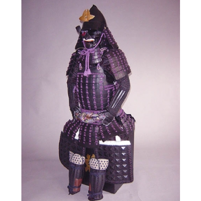 [O-021] Ancient purple thread Iyo two-piece armor