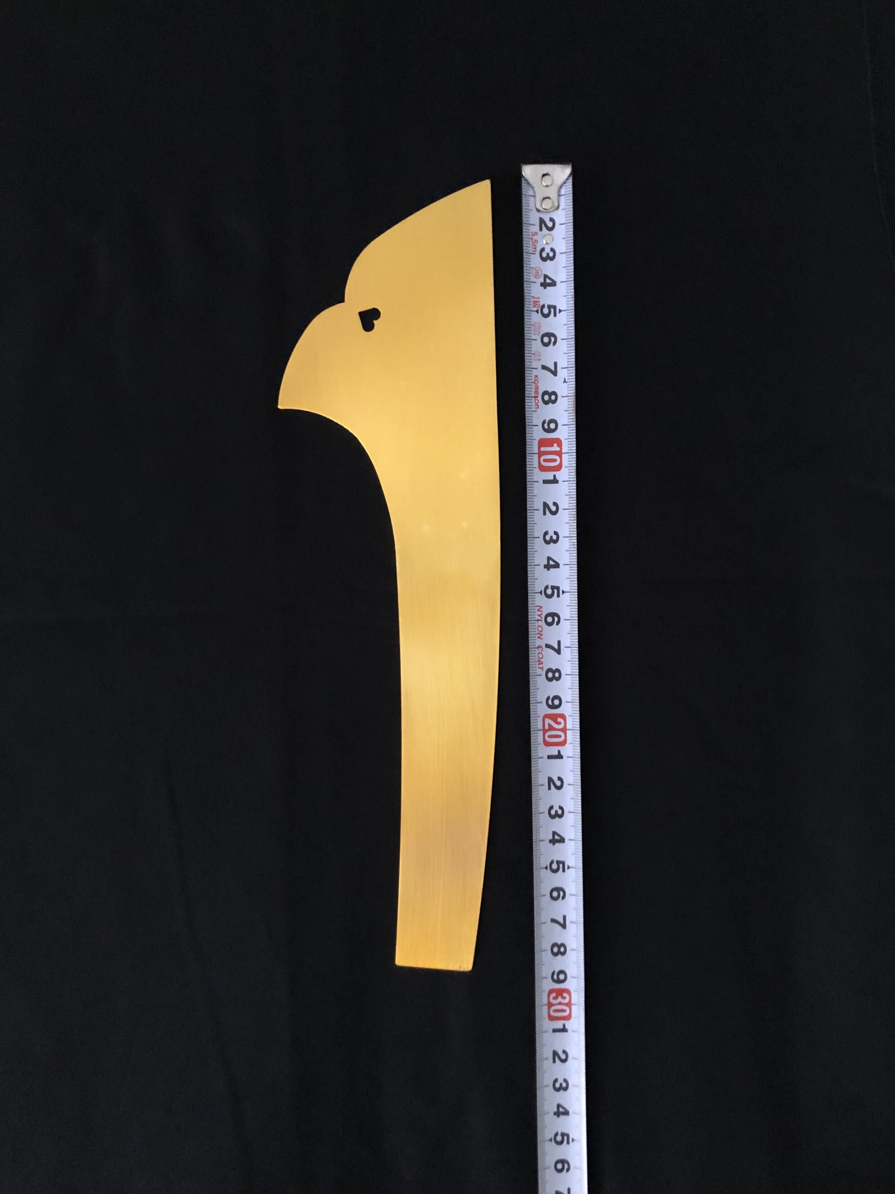 *Sales suspended [K-208] Front plate, hoe-shaped front plate
