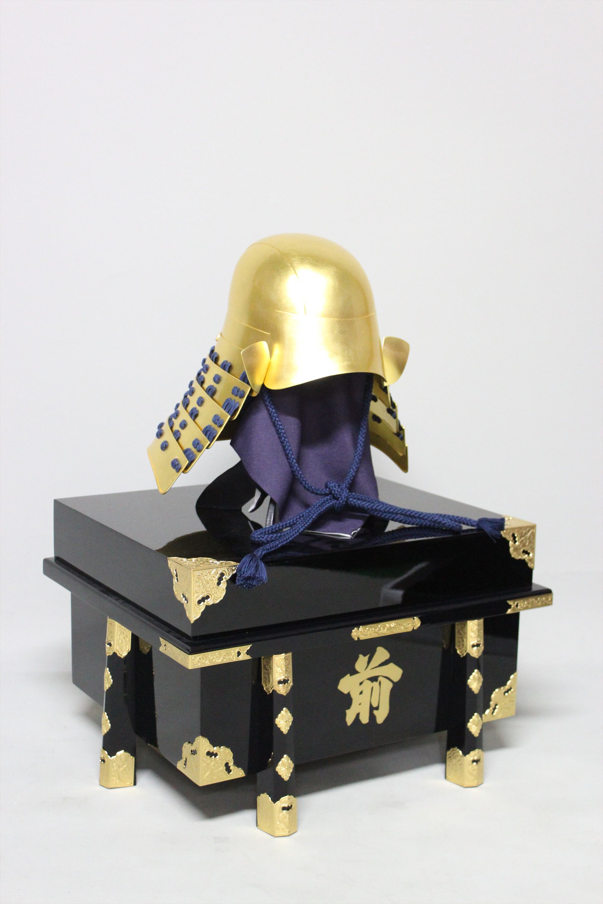 [Y-017-K] Taiga drama model Tokugawa Ieyasu's Golden Snake Armor (Pine) (helmet only)