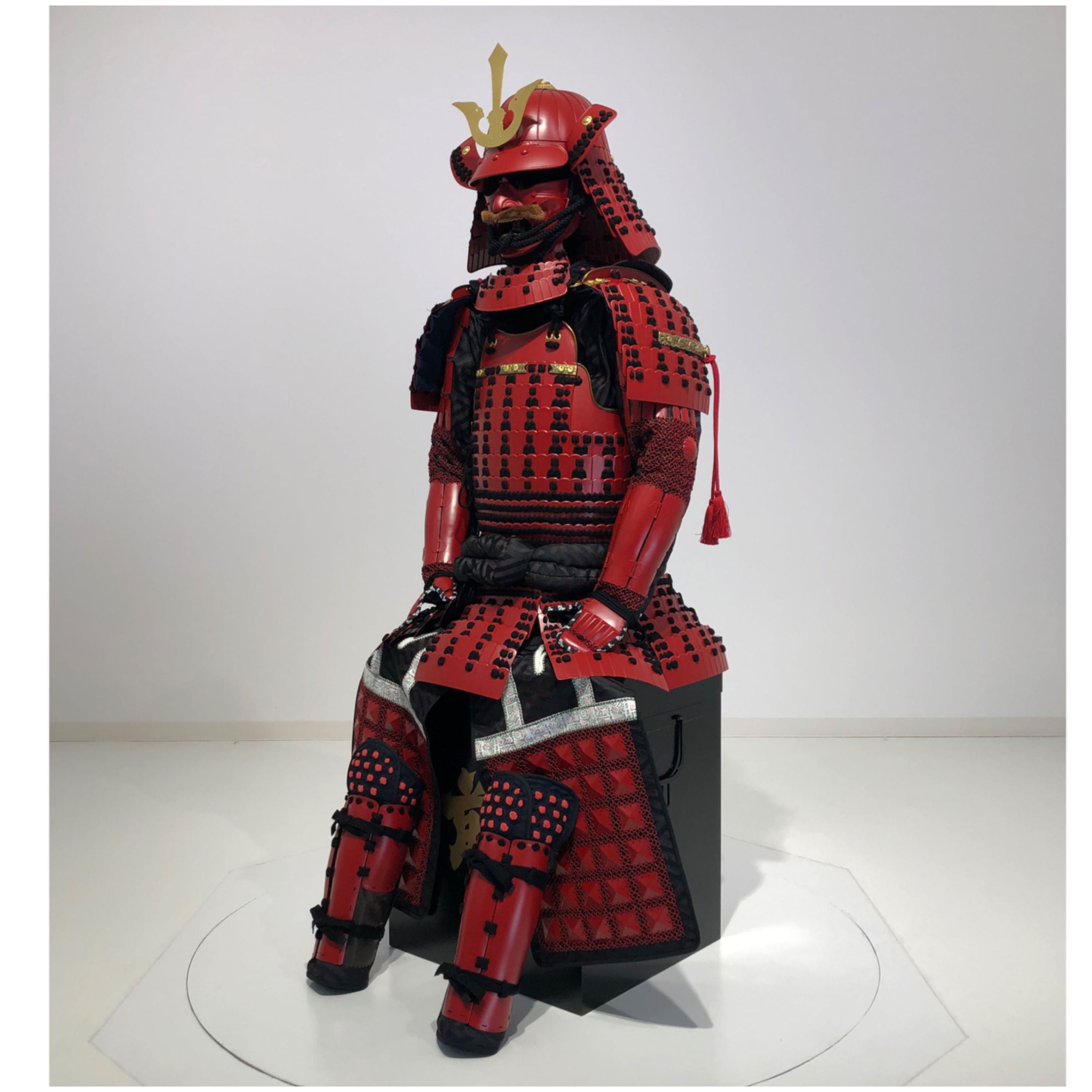 [O-033] Black-dyed Iyo Koshidori Two-piece Armor (Matte)