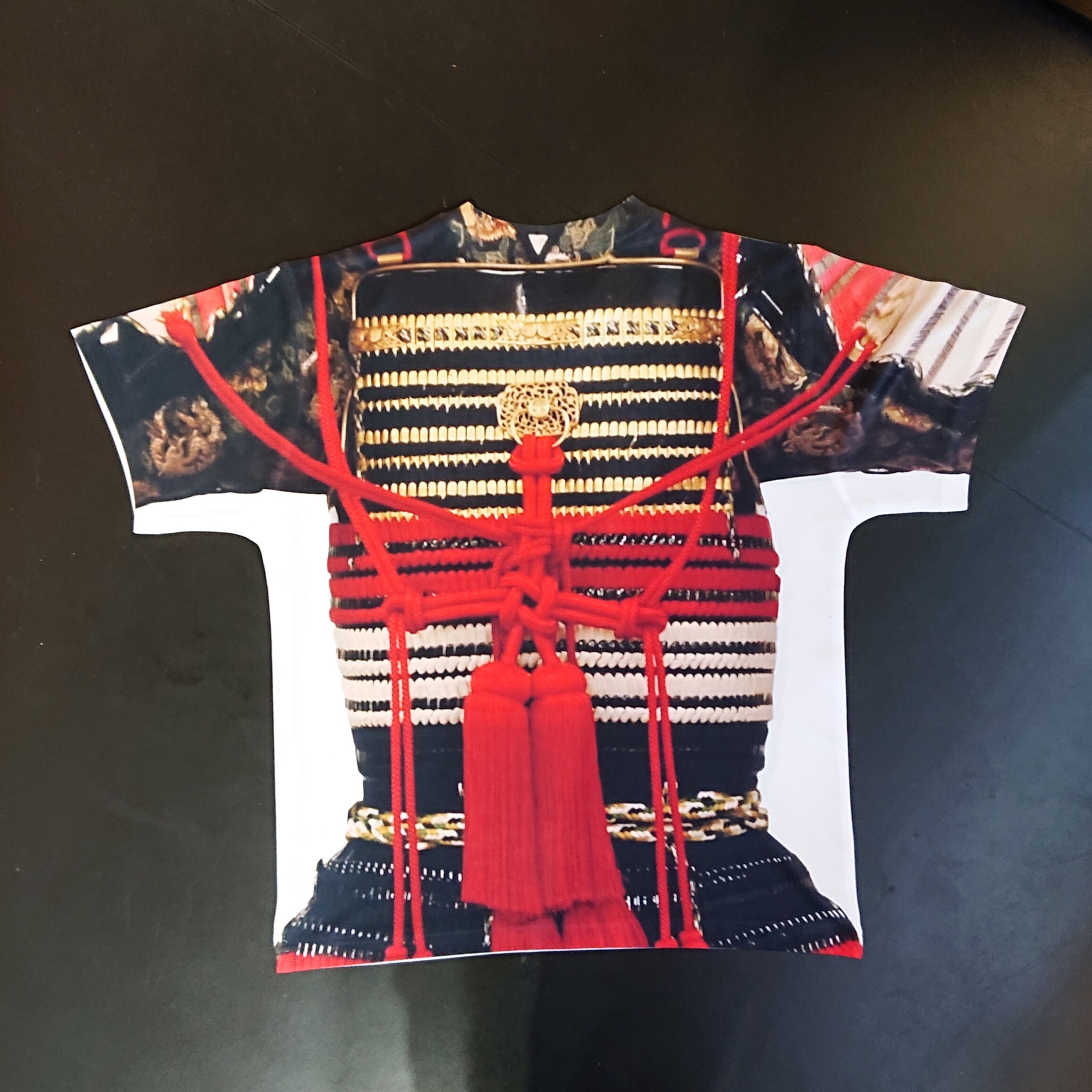 Samurai T-shirt Shimazu Yoshihiro (adult size)