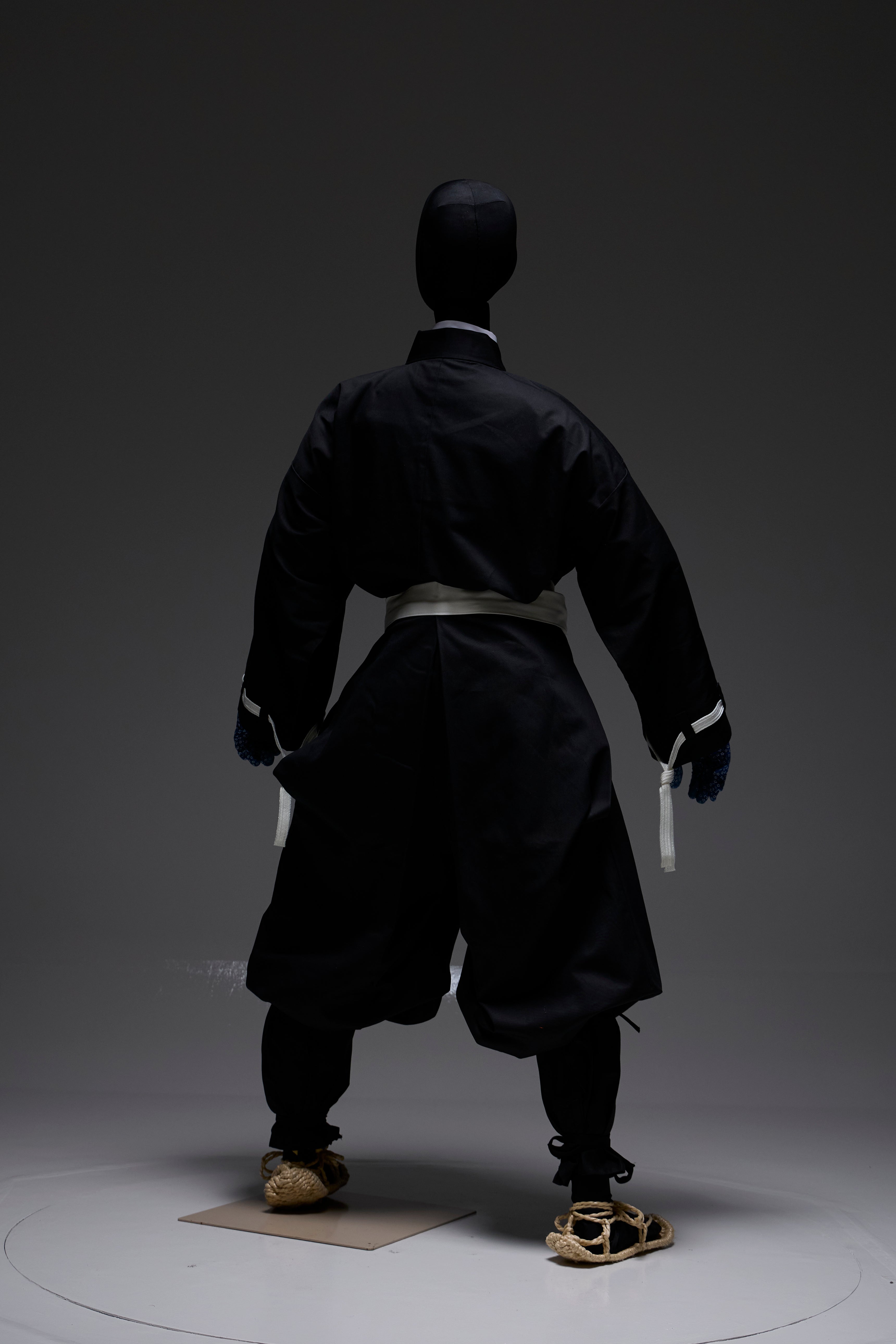 [B-032] Yoroi Hitatare (Cotton) (Dark Blue)