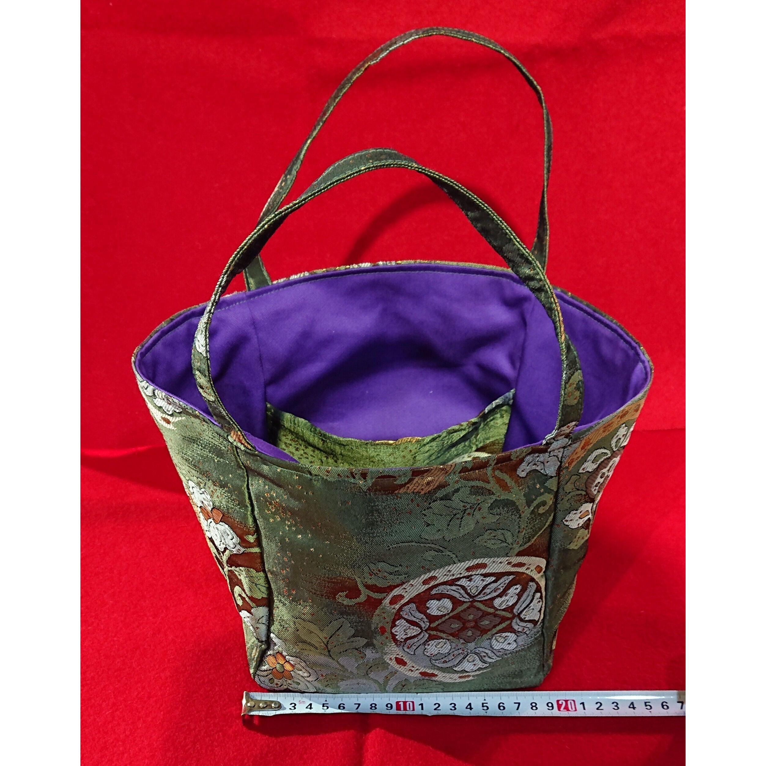 [S-016] K-2 Nishijin-ori handbag