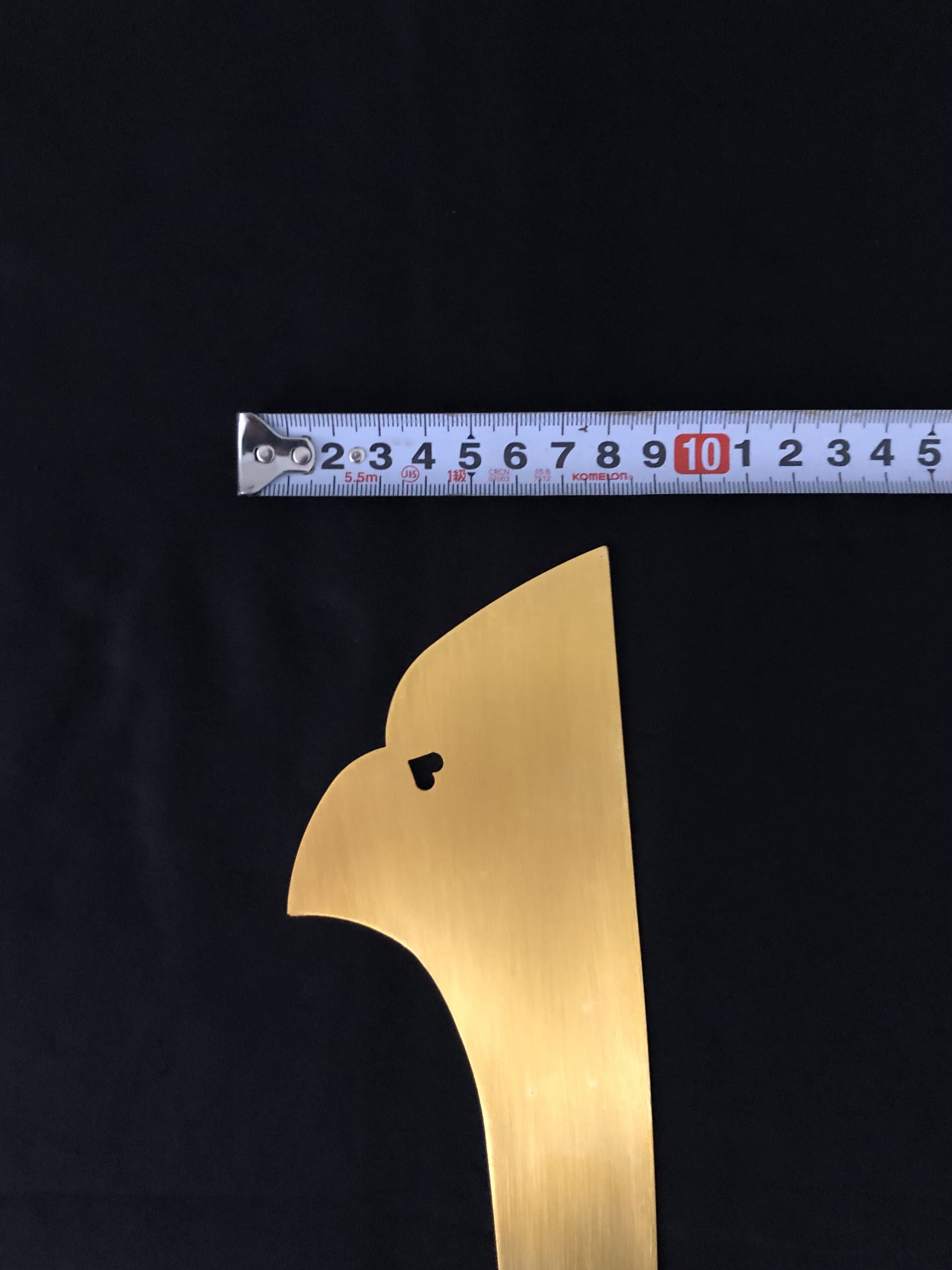 *Sales suspended [K-208] Front plate, hoe-shaped front plate