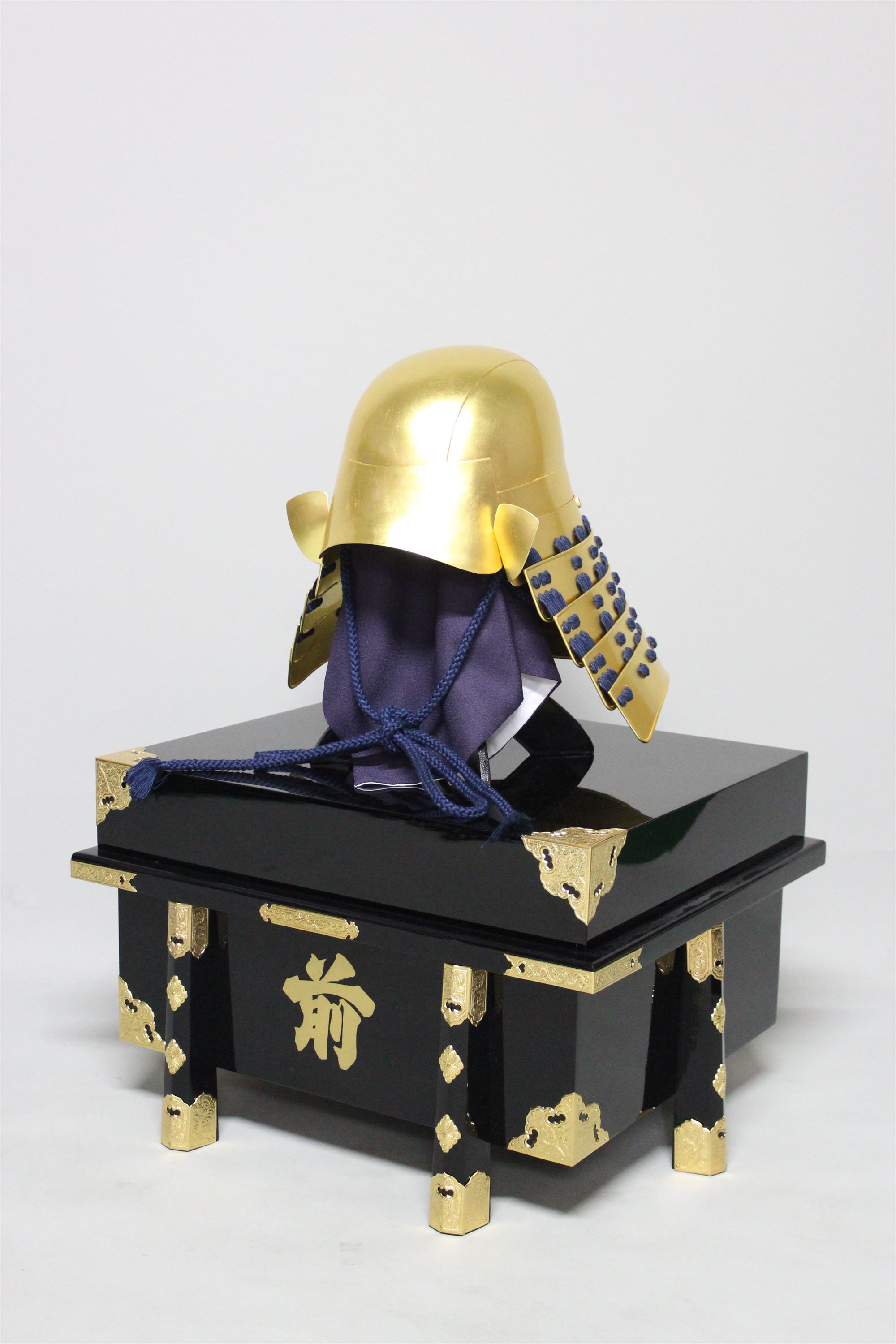 [Y-017-K] Taiga drama model Tokugawa Ieyasu's Golden Snake Armor (Pine) (helmet only)