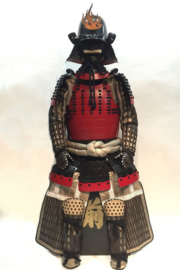 [O-067] Black thread mountain road head tag two-piece armor