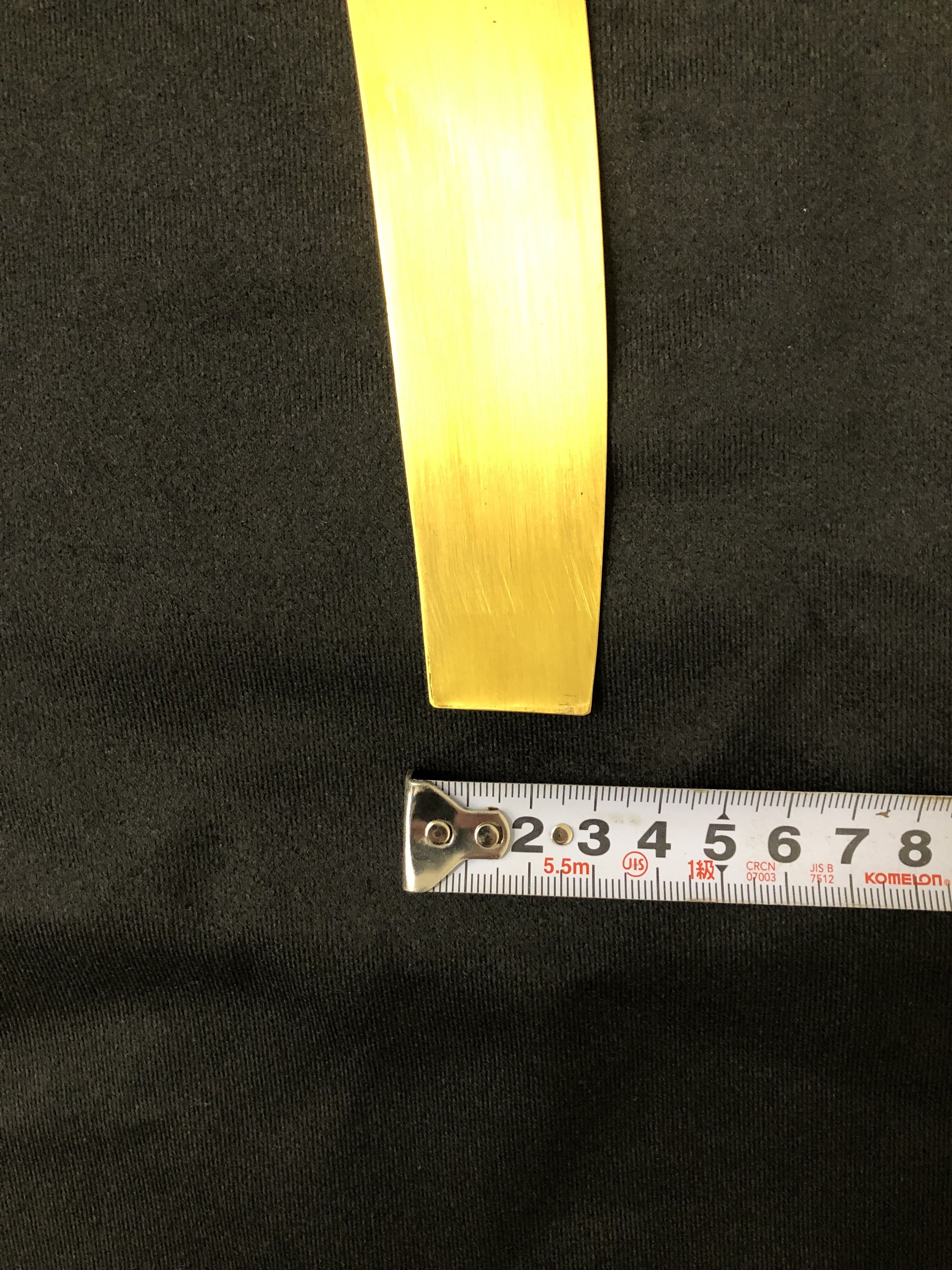 *Sales suspended [K-208-1] Front plate, hoe-shaped front plate