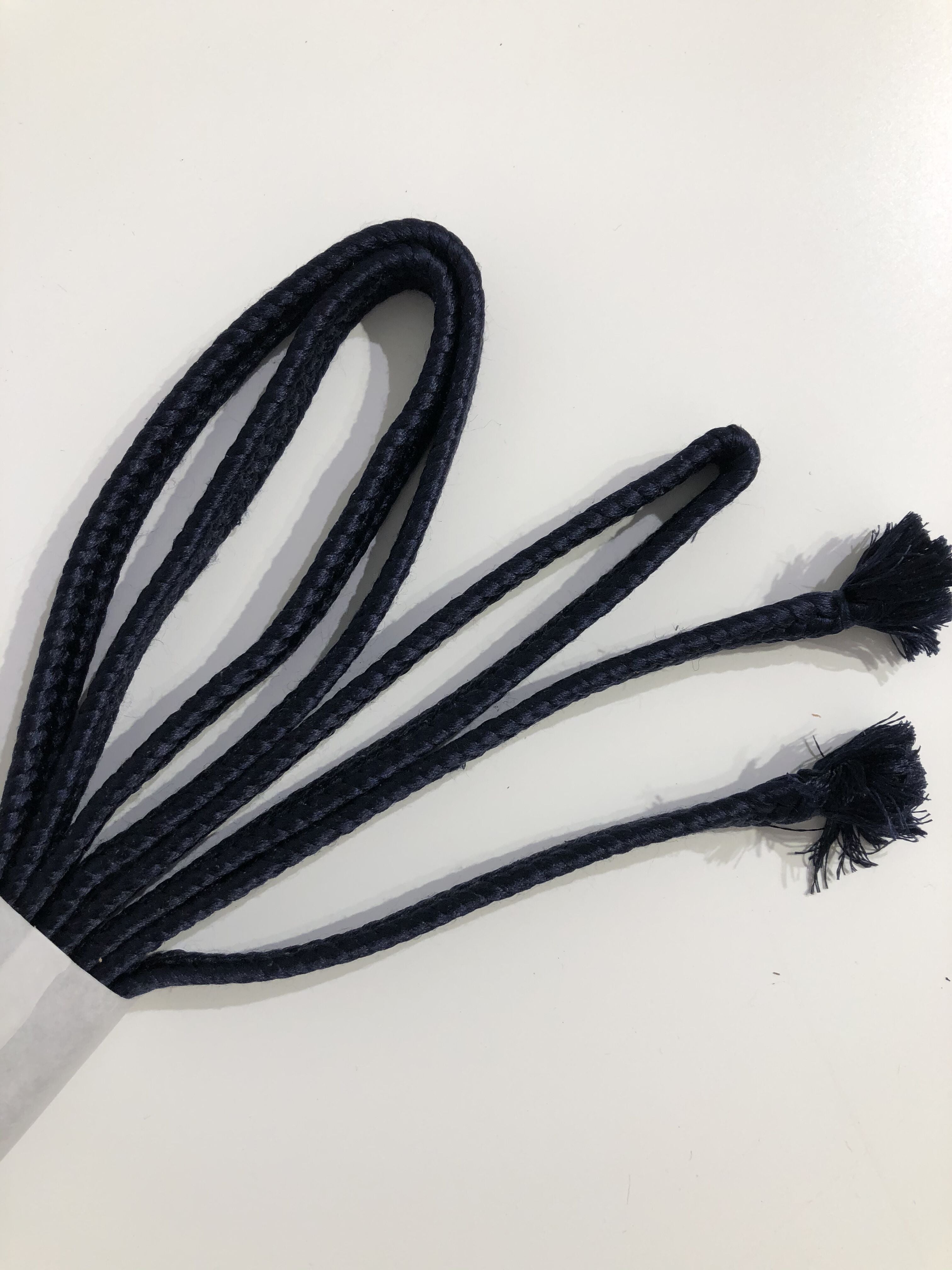 [B-135] Genuine silk high-quality flat cord for tightening the waist