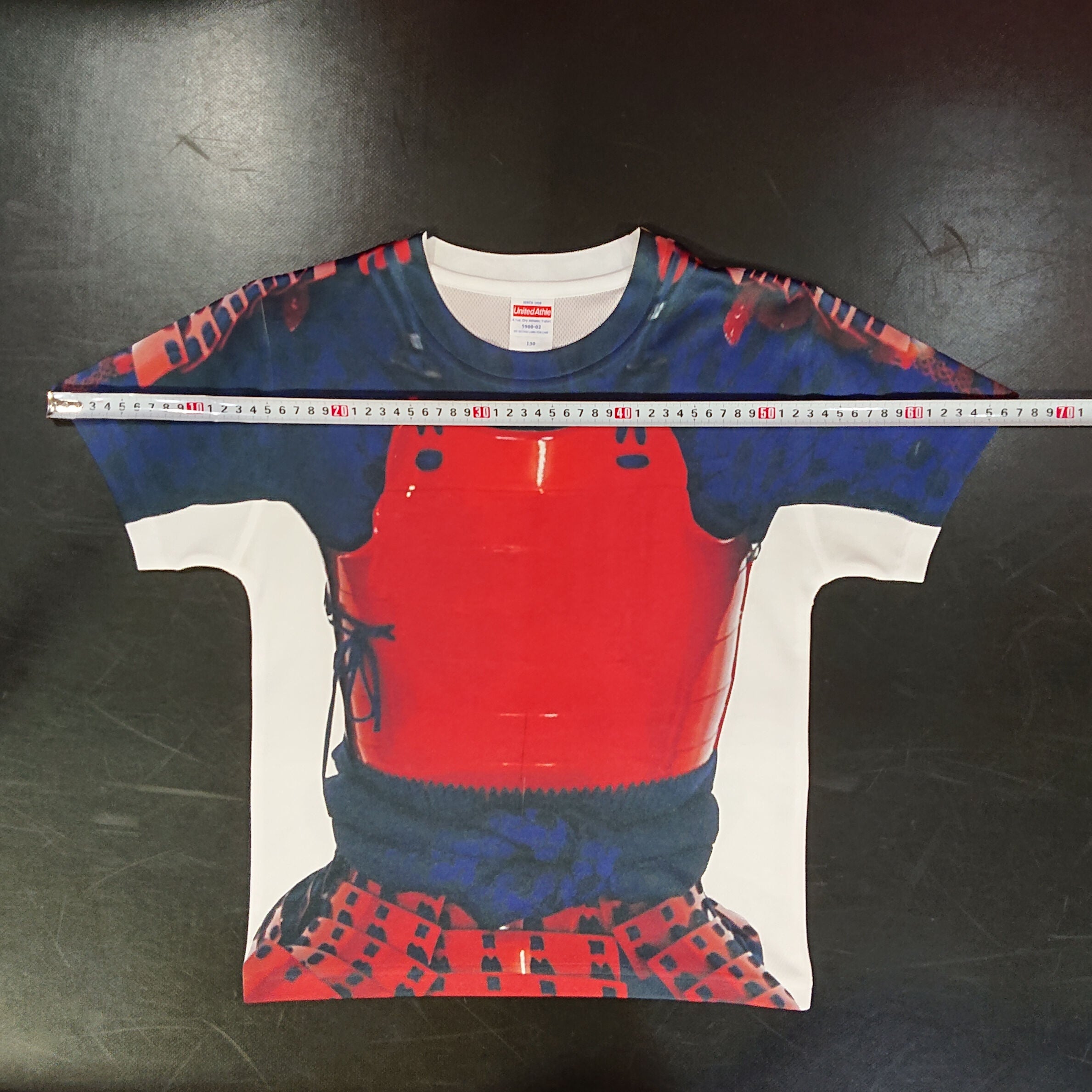 Samurai T-shirt Shimazu O-yoroi 130cm