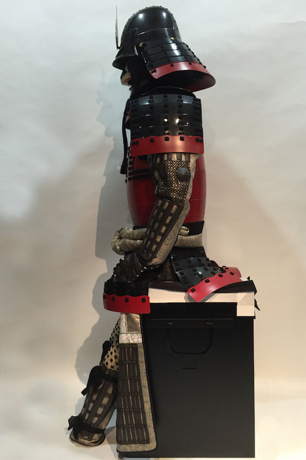 [O-067] Black thread mountain road head tag two-piece armor