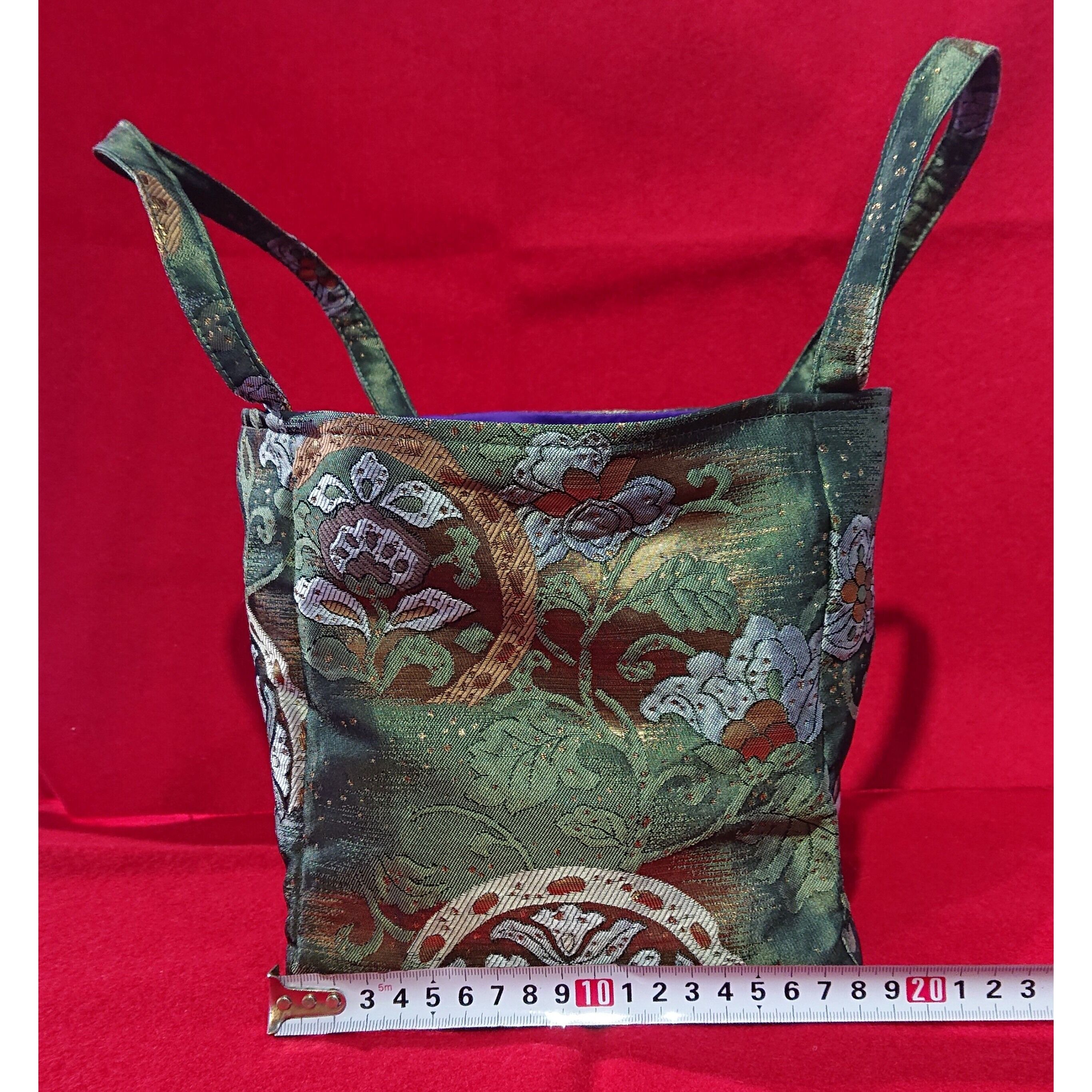 [S-016] K-2 Nishijin-ori handbag