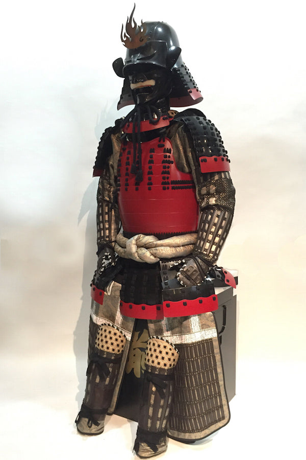 [O-067] Black thread mountain road head tag two-piece armor
