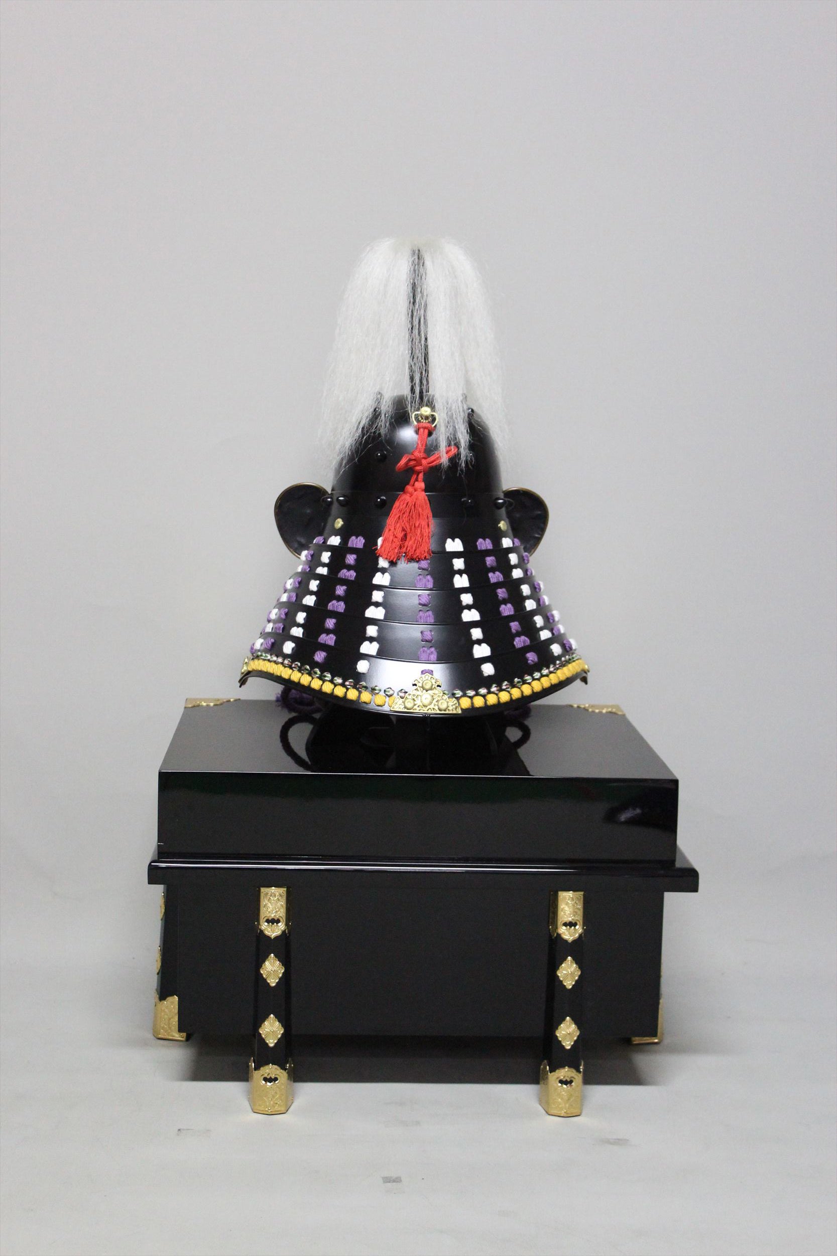 [O-039-K] Fuji-shiro ito-ido hair-standing two-piece armor (helmet only)