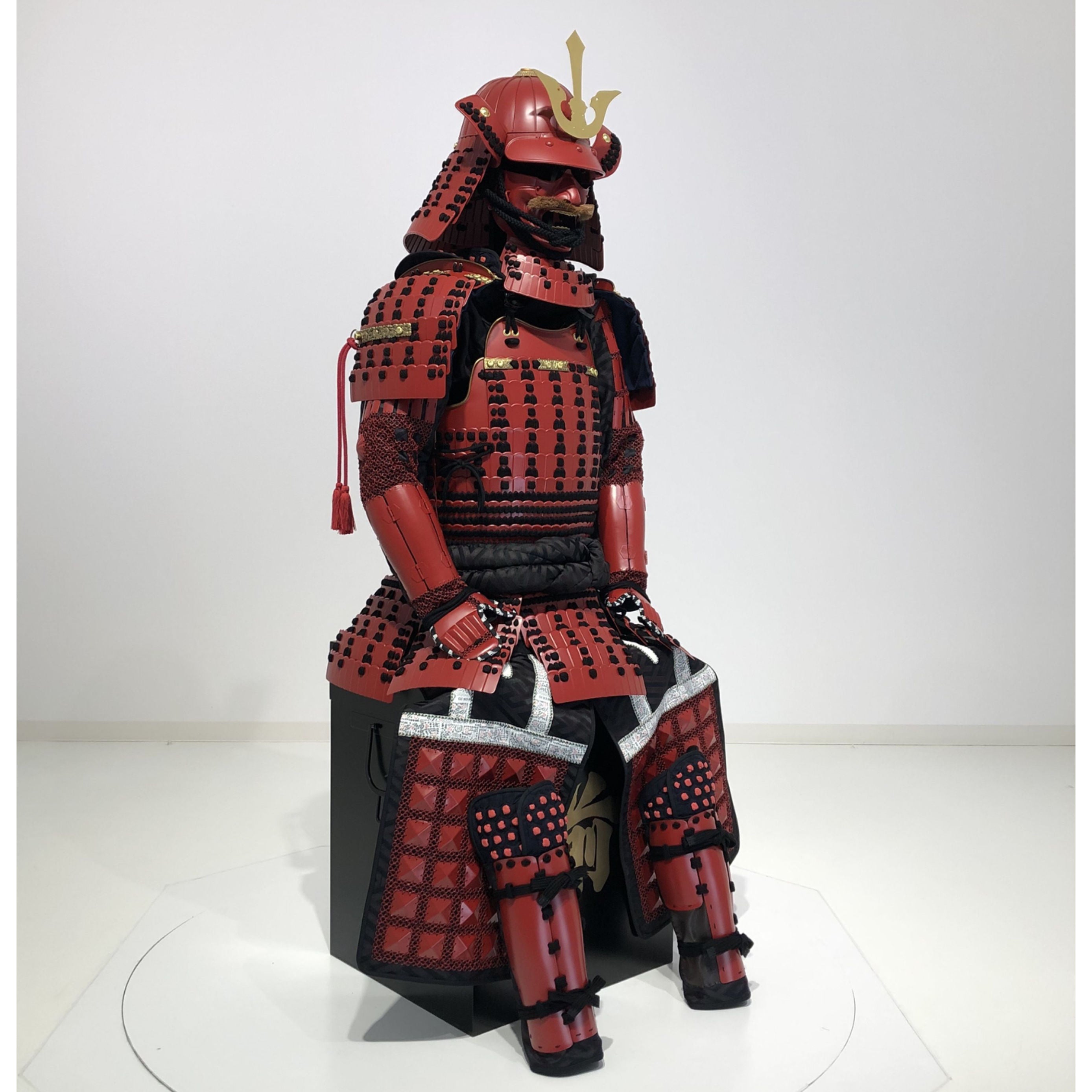 [O-033] Black-dyed Iyo Koshidori Two-piece Armor (Matte)