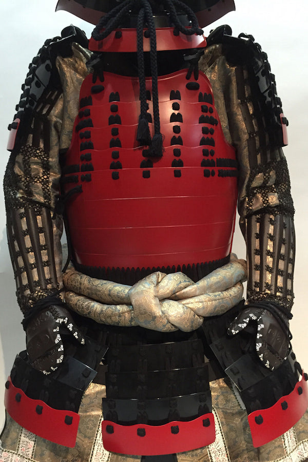 [O-067] Black thread mountain road head tag two-piece armor