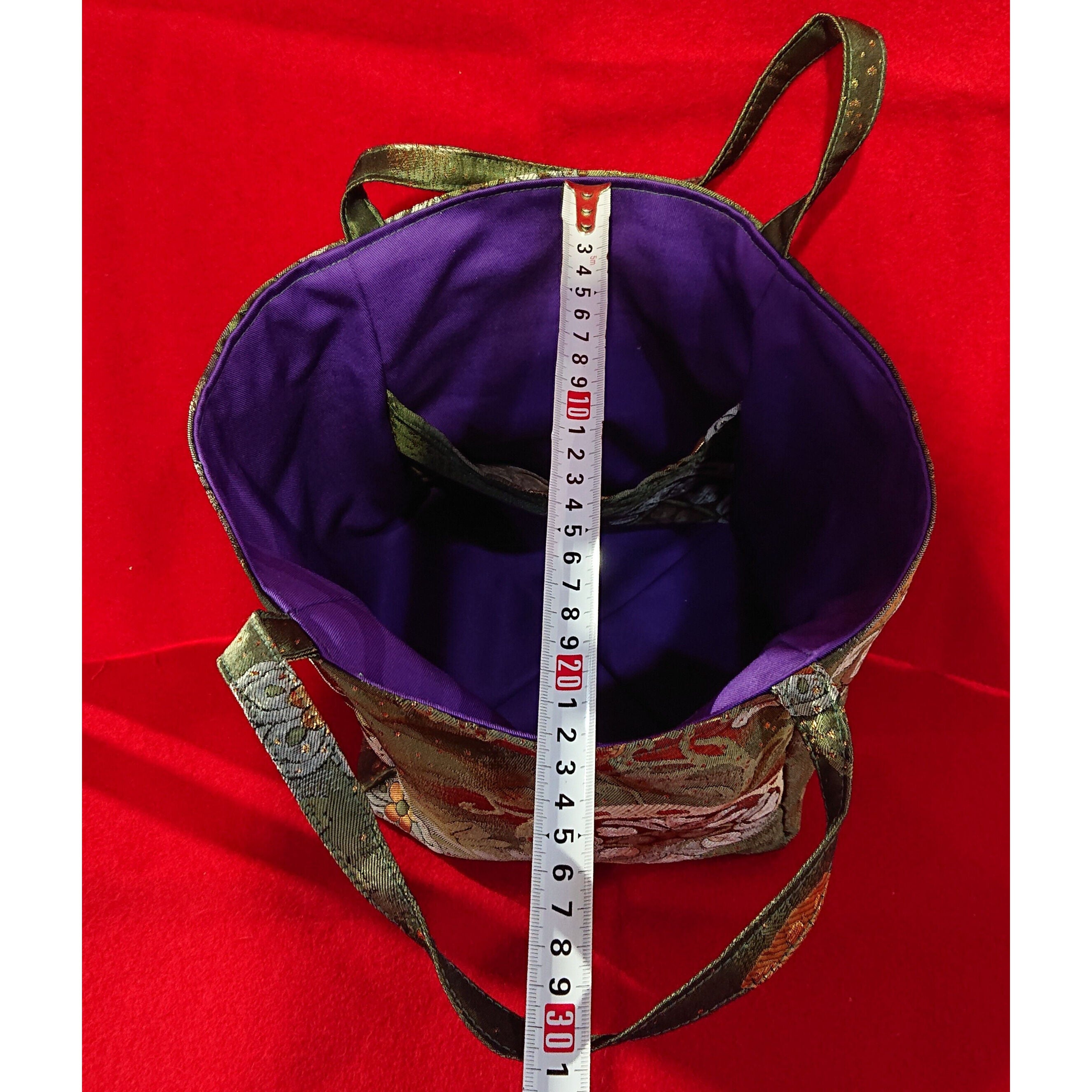 [S-016] K-2 Nishijin-ori handbag