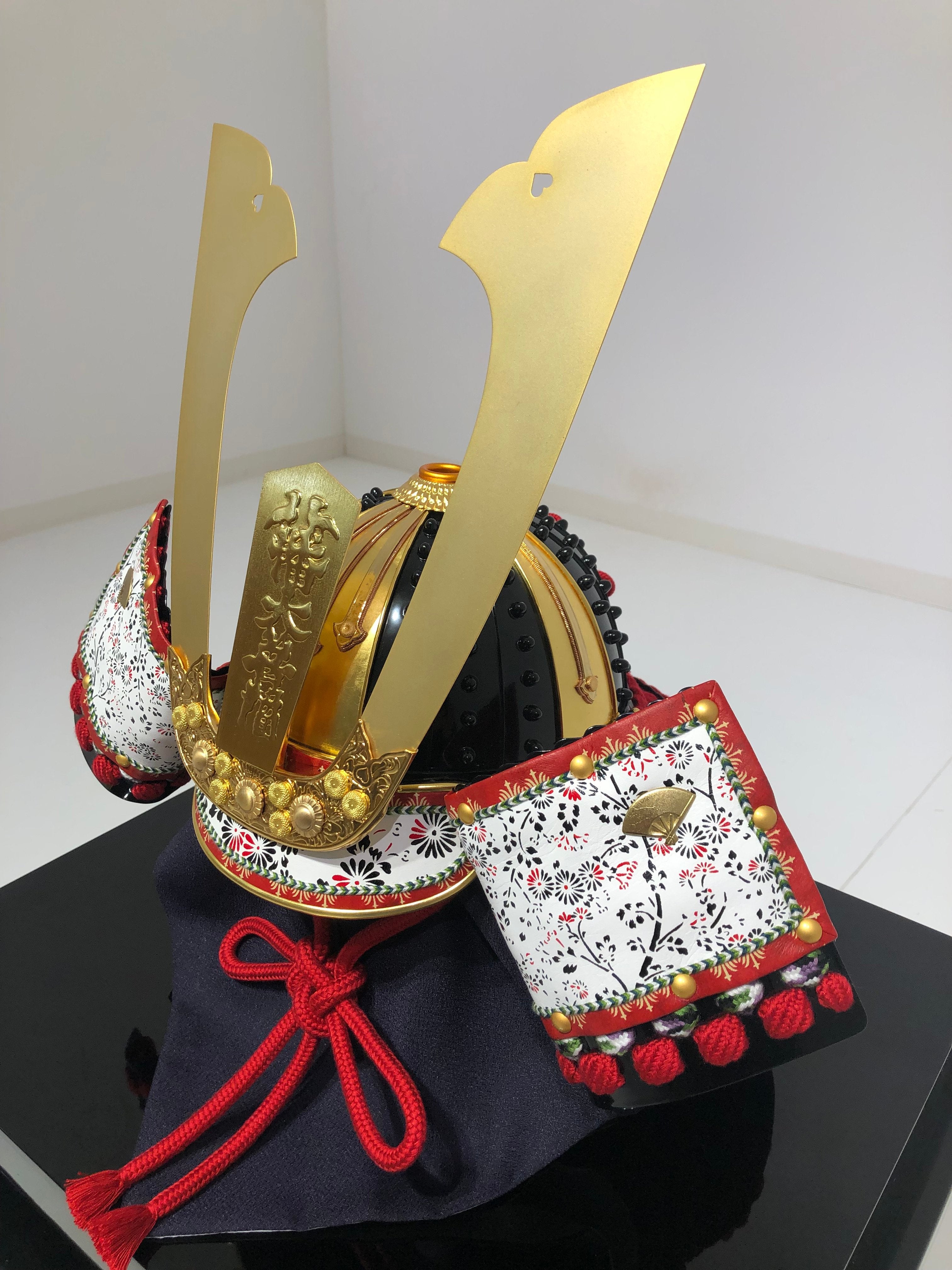 C-008-K】源義経 (子供用兜)