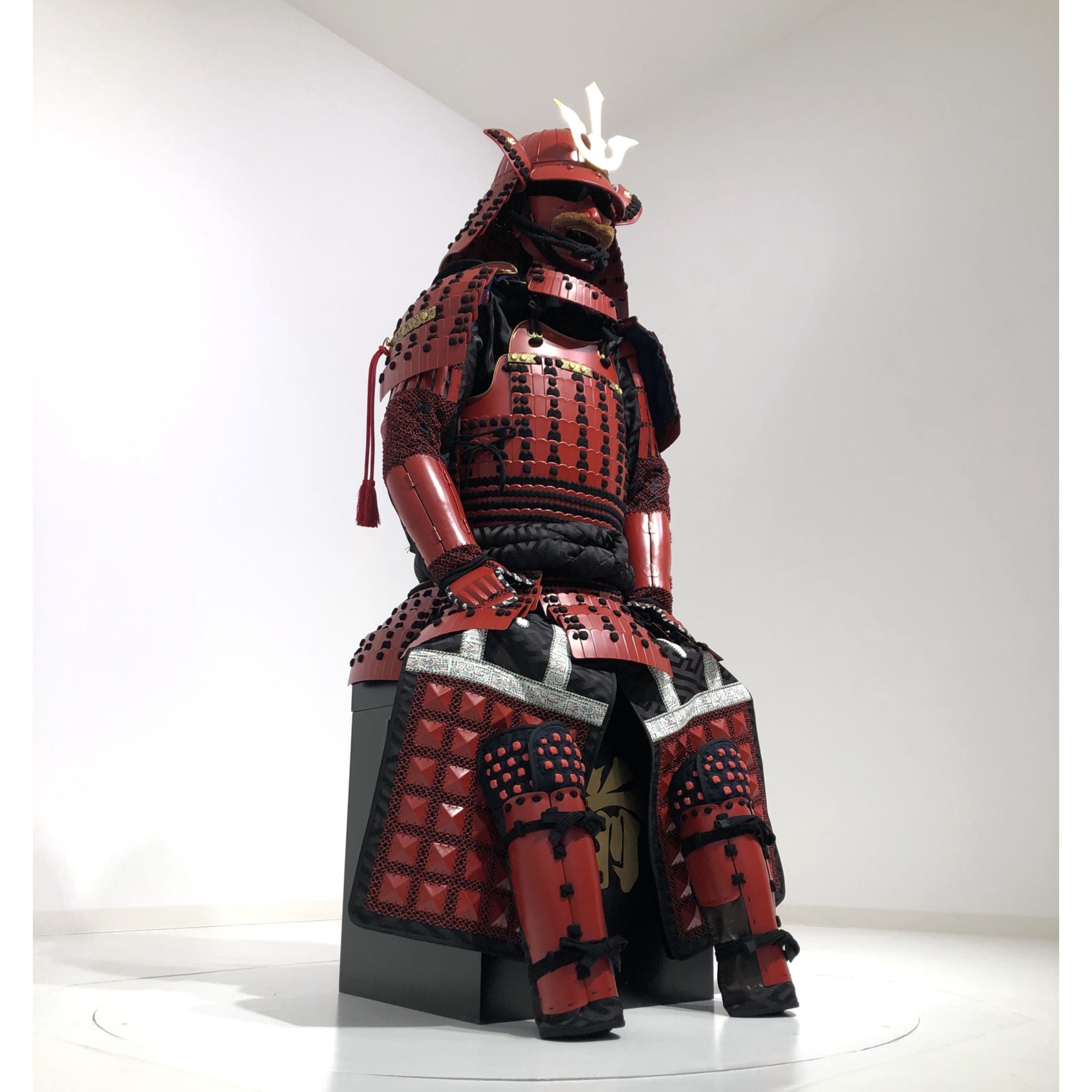 [O-033] Black-dyed Iyo Koshidori Two-piece Armor (Matte)