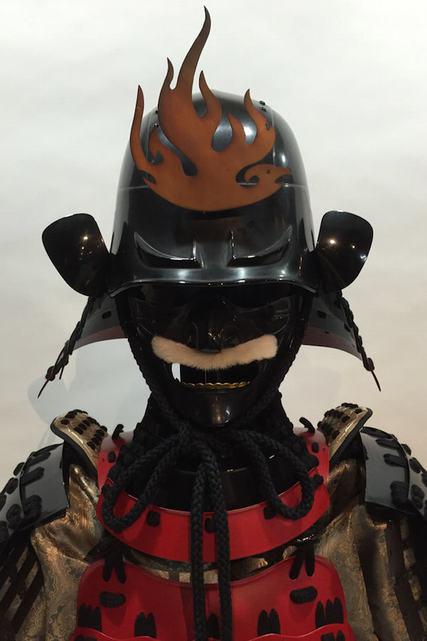 [O-067] Black thread mountain road head tag two-piece armor