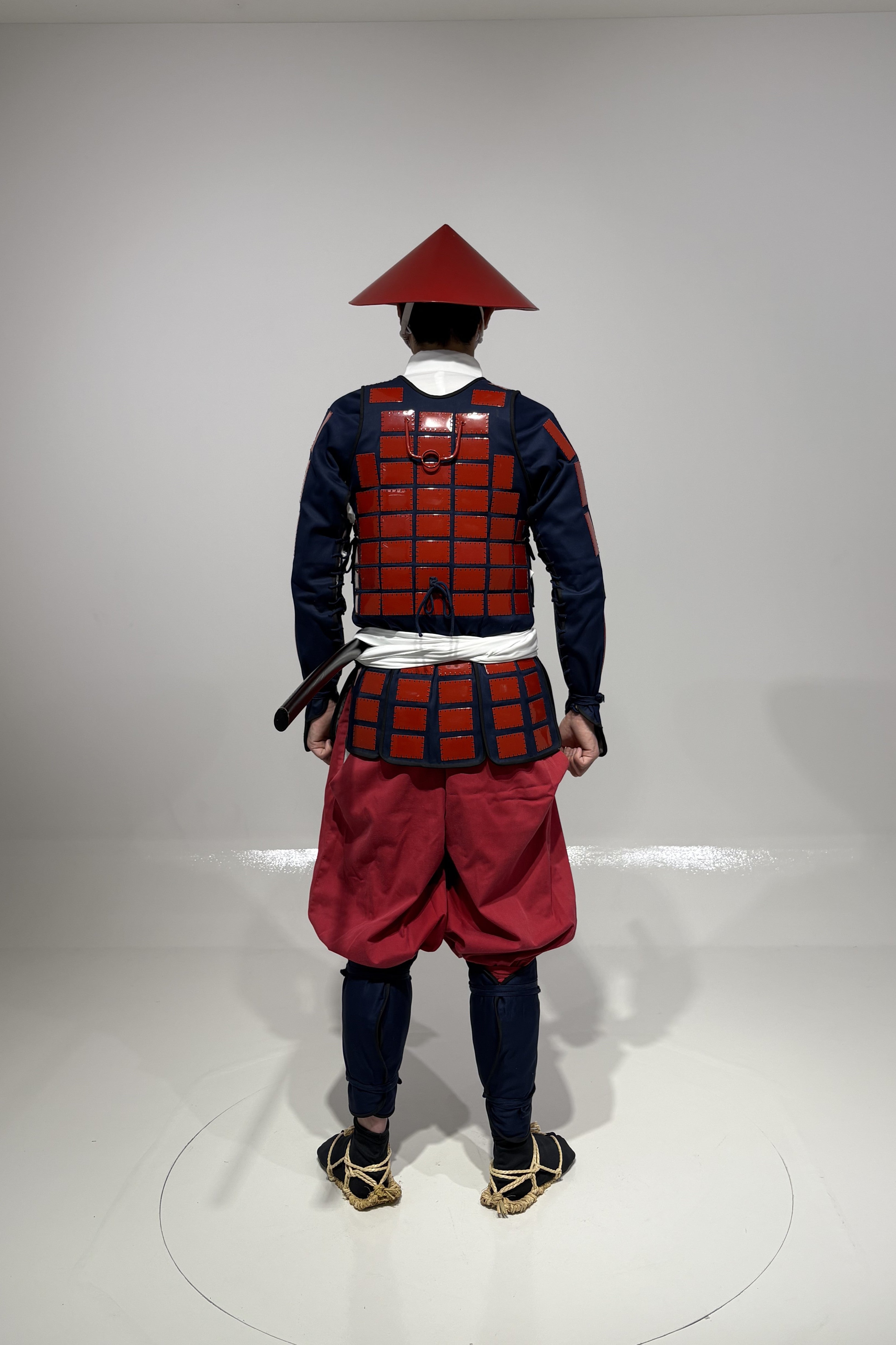 [L4-9-1] Red Tatami Armor - Ashigaru (rental)